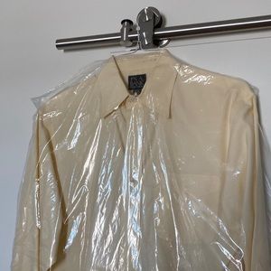 Jos. A. Bank Solid Yellow Oxford Shirt 16-36